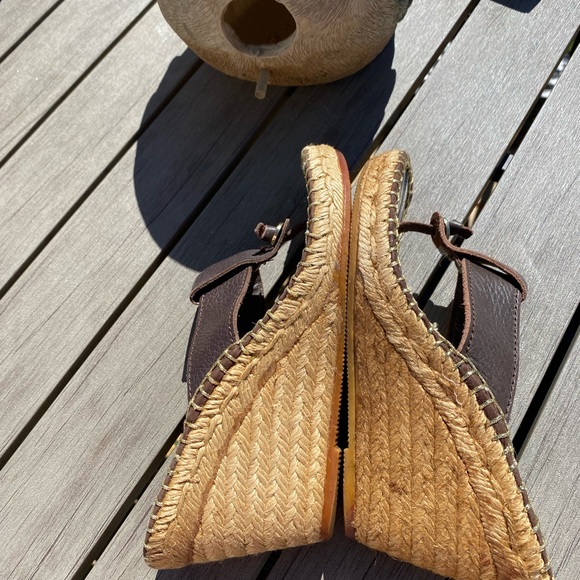 🔥 EUC!! Womens Burberry heeled Espadrilles! US size 5, EU 35. Pristine!🔥 - Picture 10 of 12